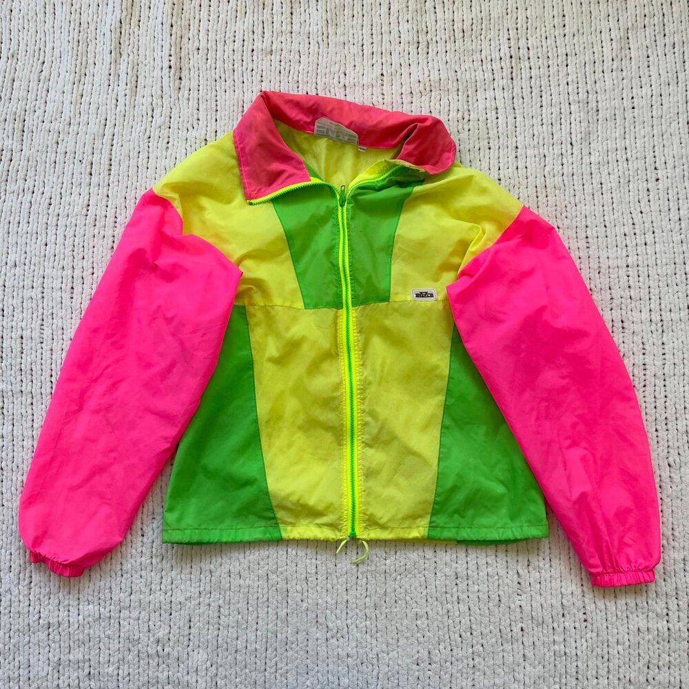 Colorful Women's Windbreaker Jacket